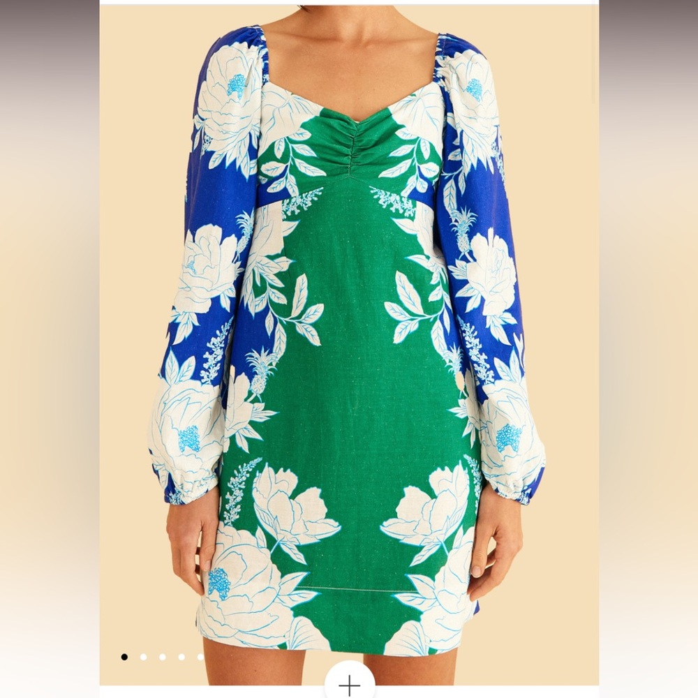 FARM Rio Soft Garden Mini Dress - Picture 3 of 13